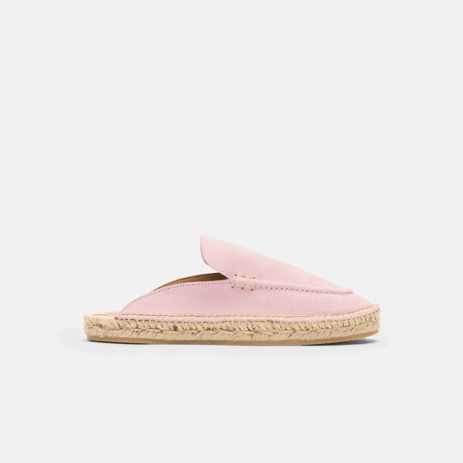 Scarosso Belen Suede Espadrilles In Pink - Suede
