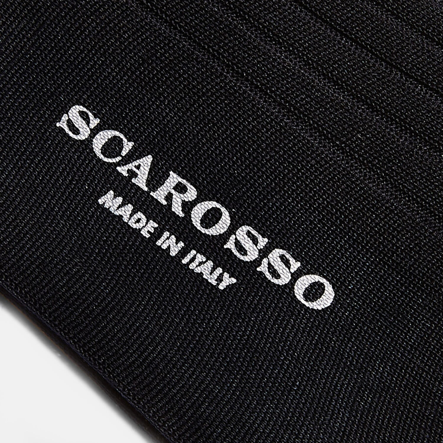 Scarosso Cotton Calf Socks In Navy - Cotton