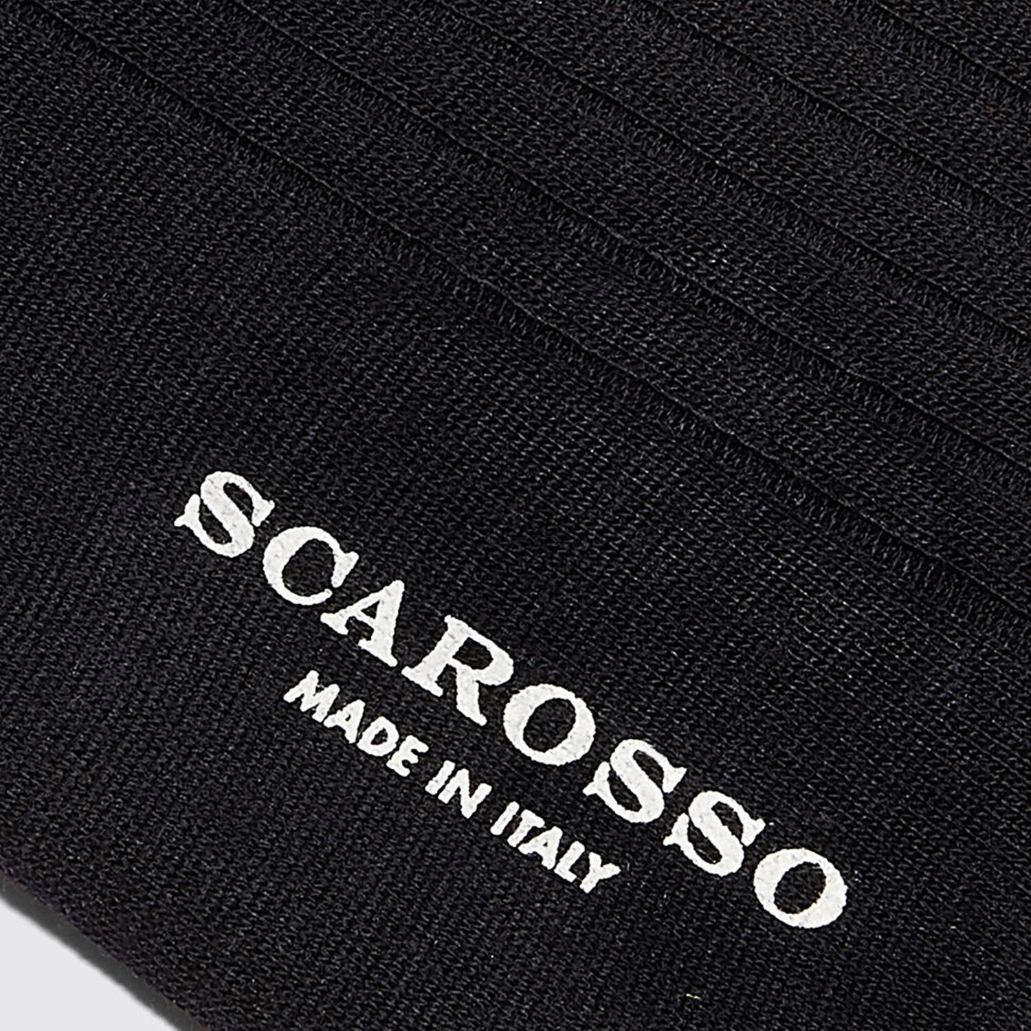 Scarosso Cotton Calf Socks In Navy - Wool