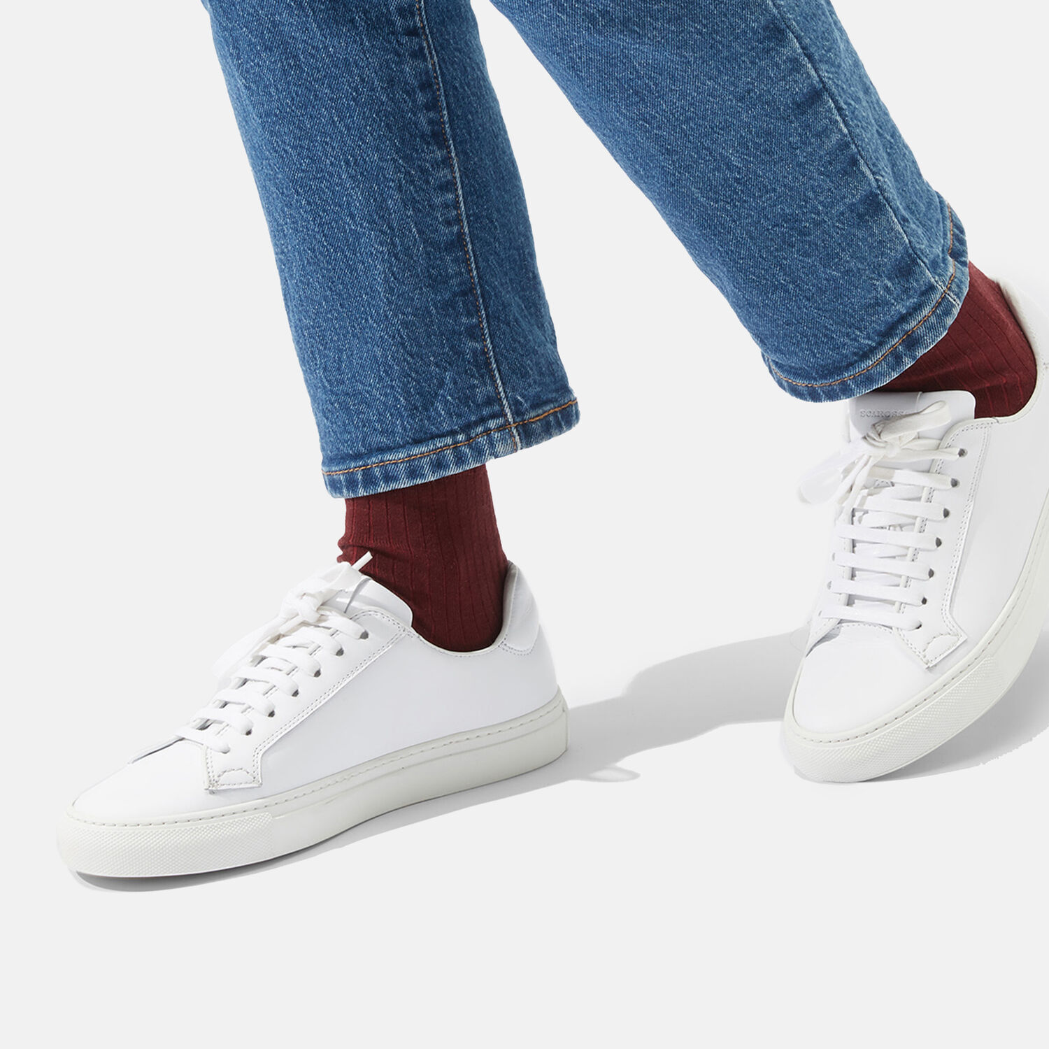 Shop Scarosso Cecilia Bianca In White - Suede