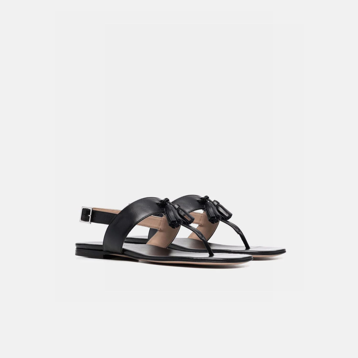 Shop Scarosso Emma Nera In Black - Calf