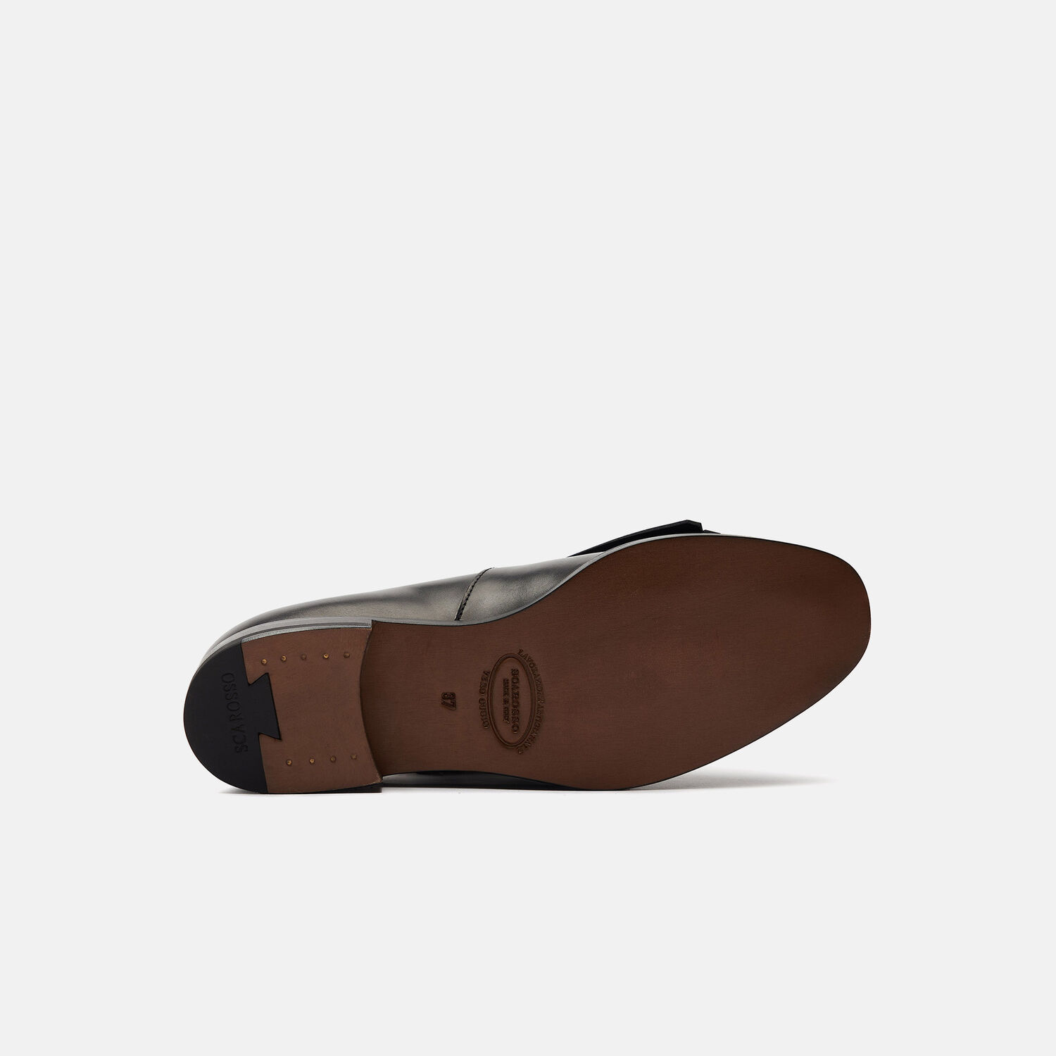 Scarosso Ester Oxford Shoes In Black - Calf
