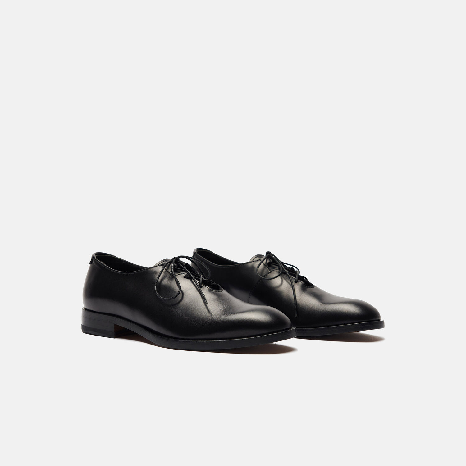 Scarosso Ester Oxford Shoes In Black - Calf