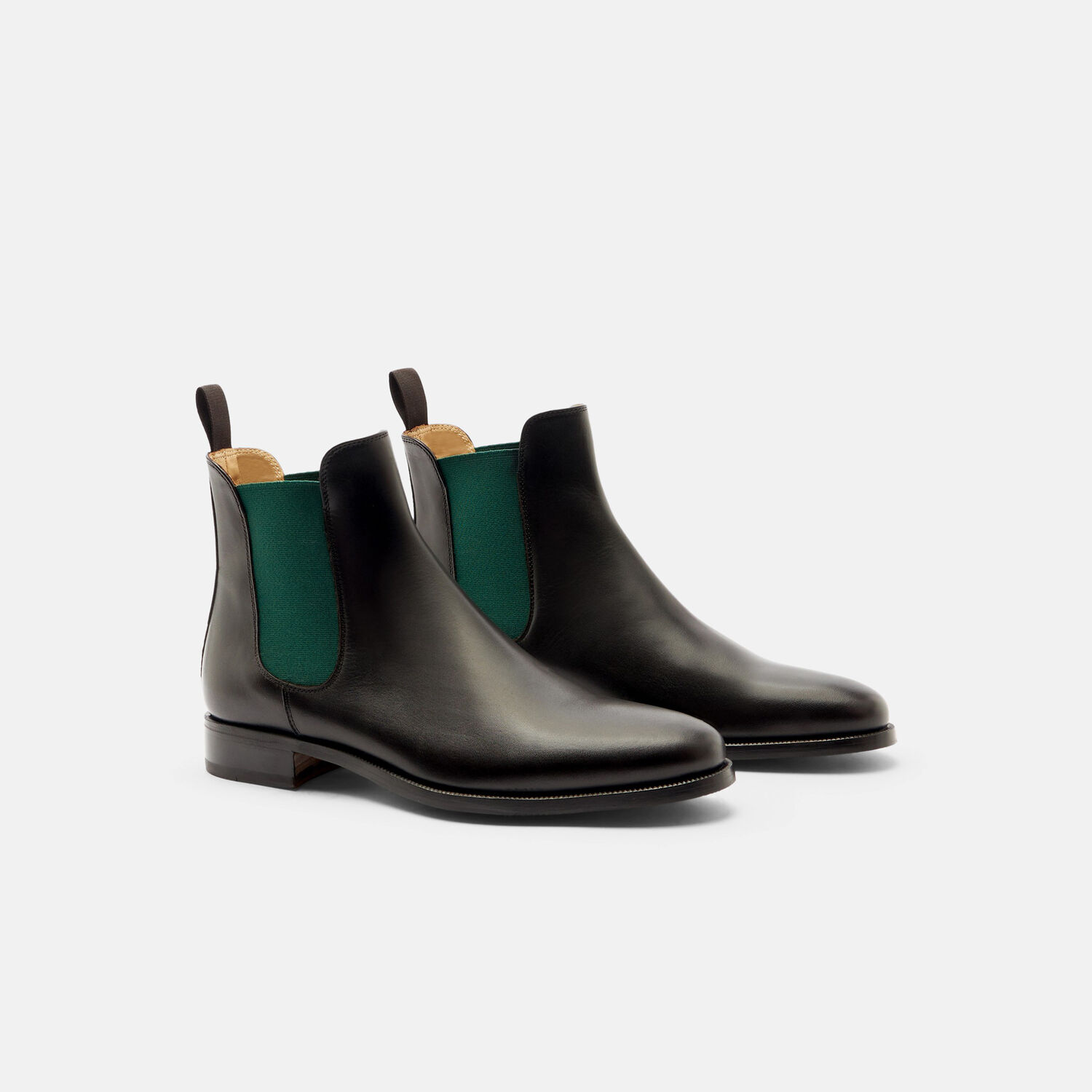 Scarosso Chelsea Boots Giancarlo Marrone Calf Leather In Brown Calf