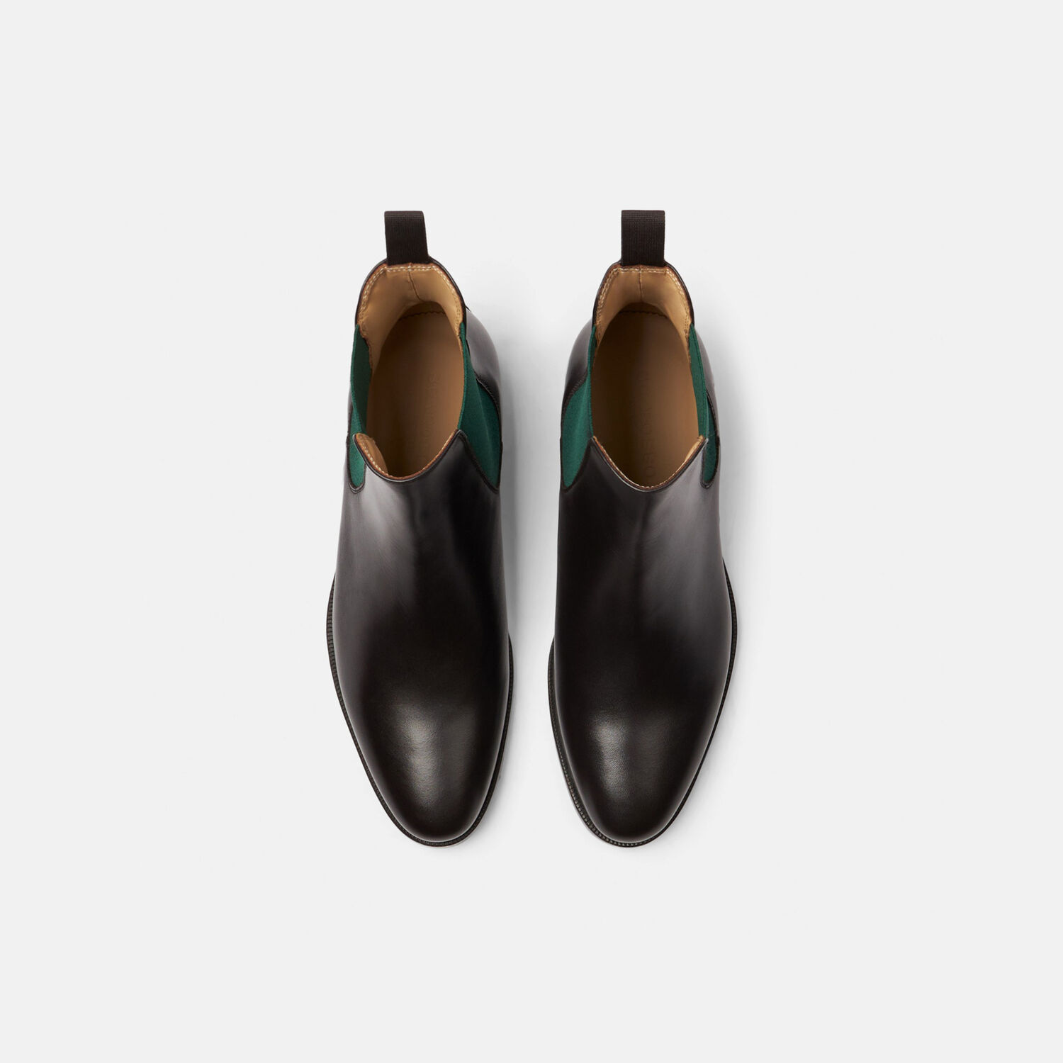 Scarosso Chelsea Boots Giancarlo Marrone Calf Leather In Brown Calf