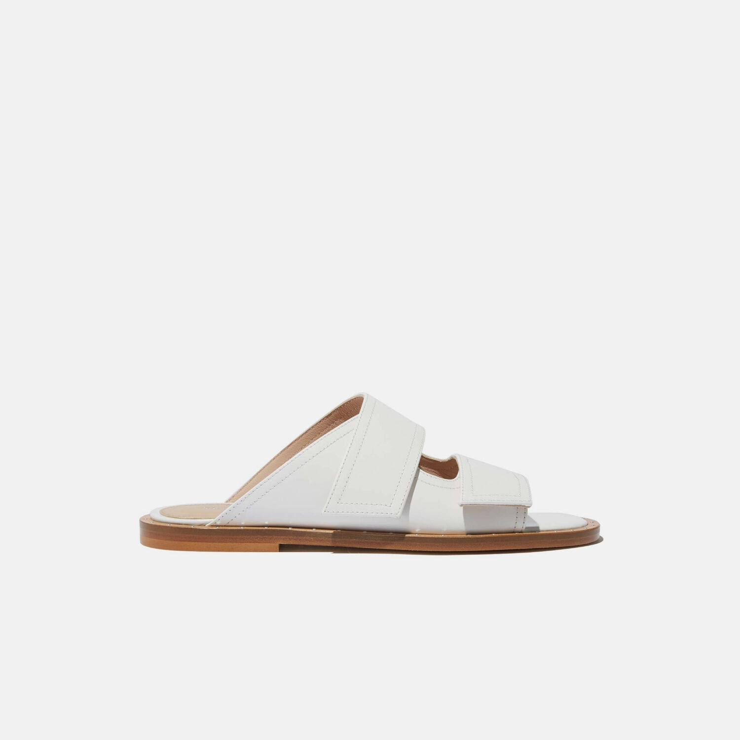 Shop Scarosso Karen White In White - Calf Leather
