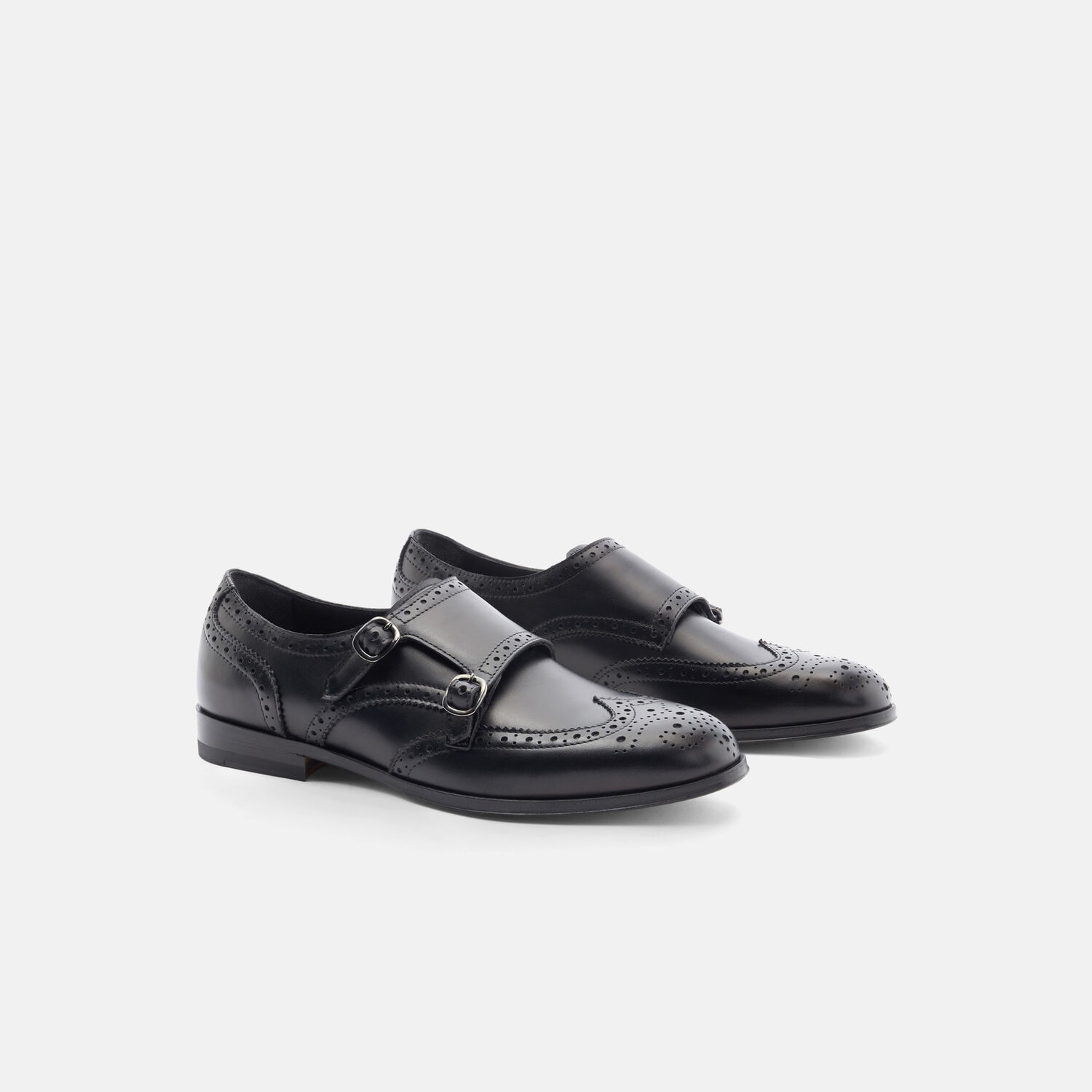 Shop Scarosso Kate Black In Black - Calf