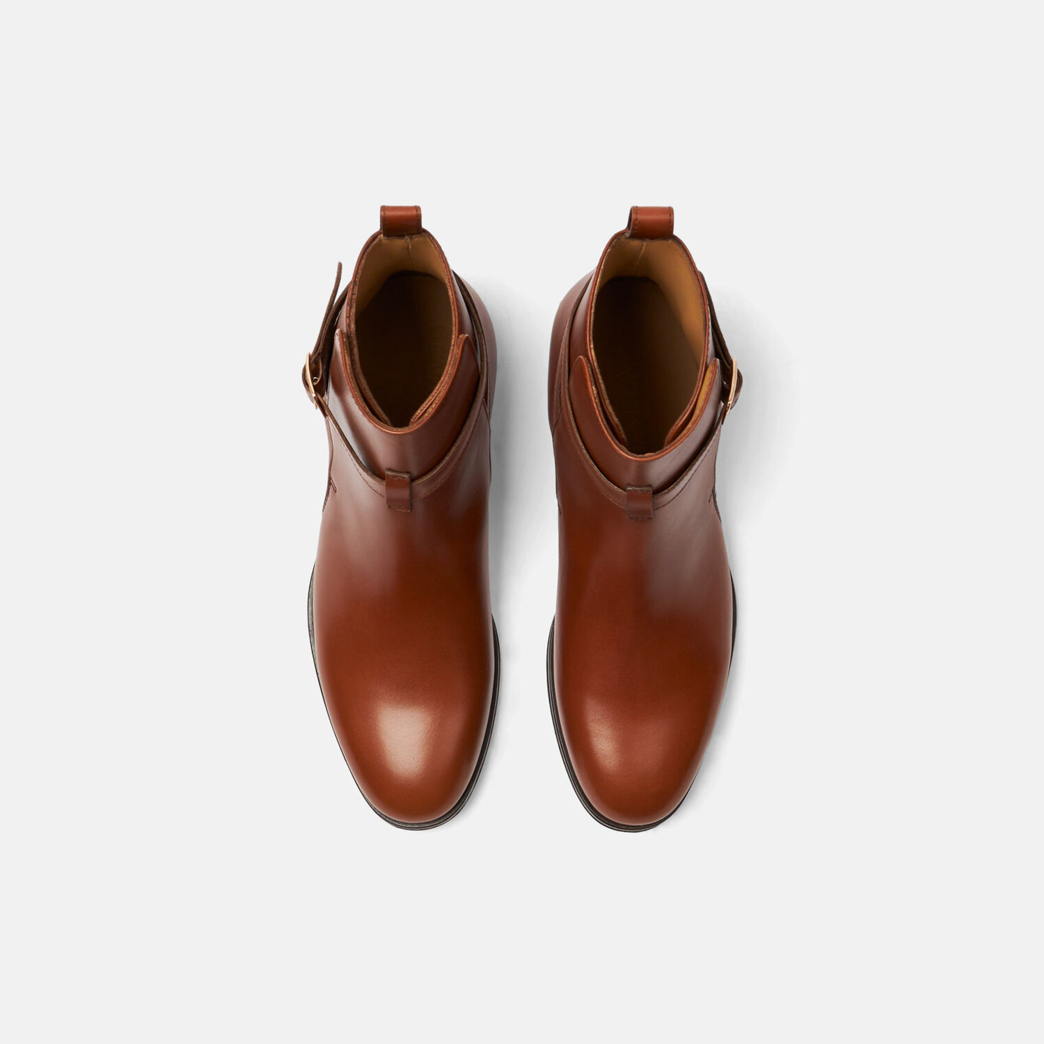 Scarosso Lara Boots In Cognac Calf