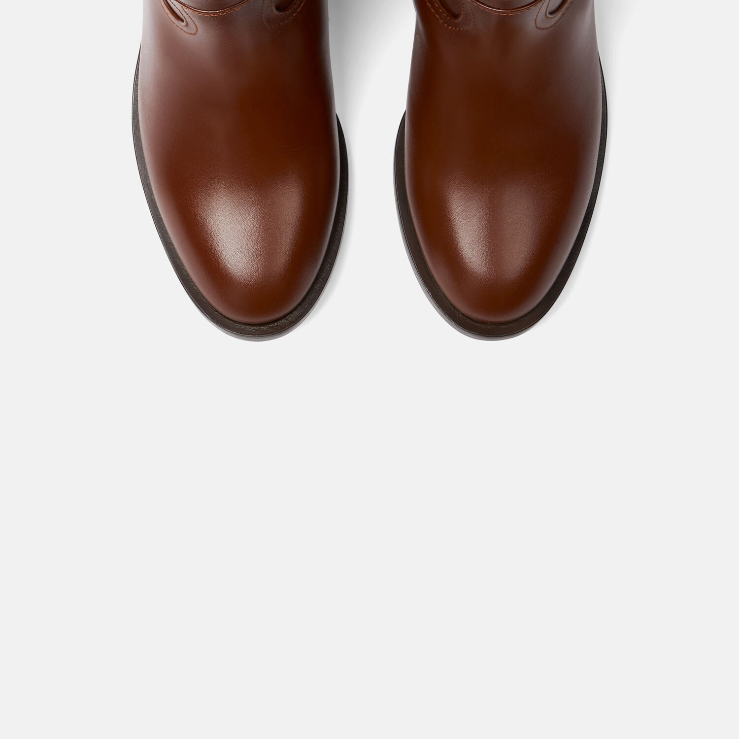 Scarosso Lauren Cognac In Cognac - Calf