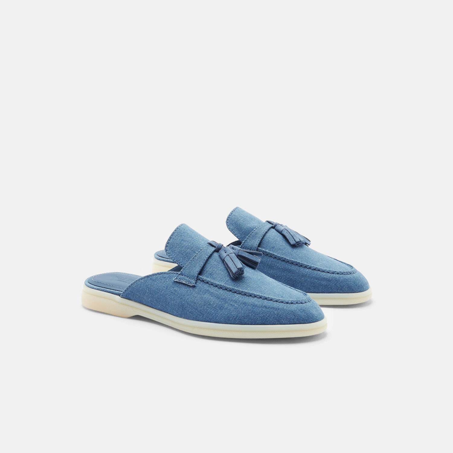 Shop Scarosso Lucrezia Azzurra Denim In Light Blue - Denim