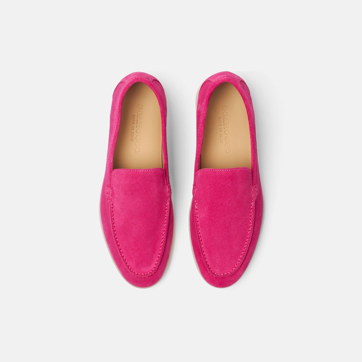 Shop Scarosso Ludovica Fucsia Scamosciata In Fuchsia - Suede