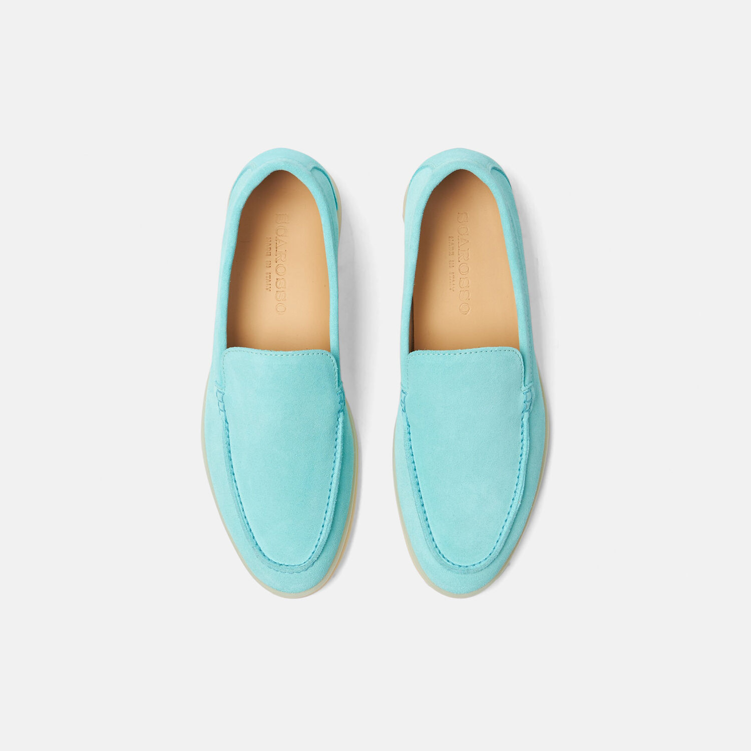 Shop Scarosso Ludovica Turchese Scamosciata In Turquoise - Suede