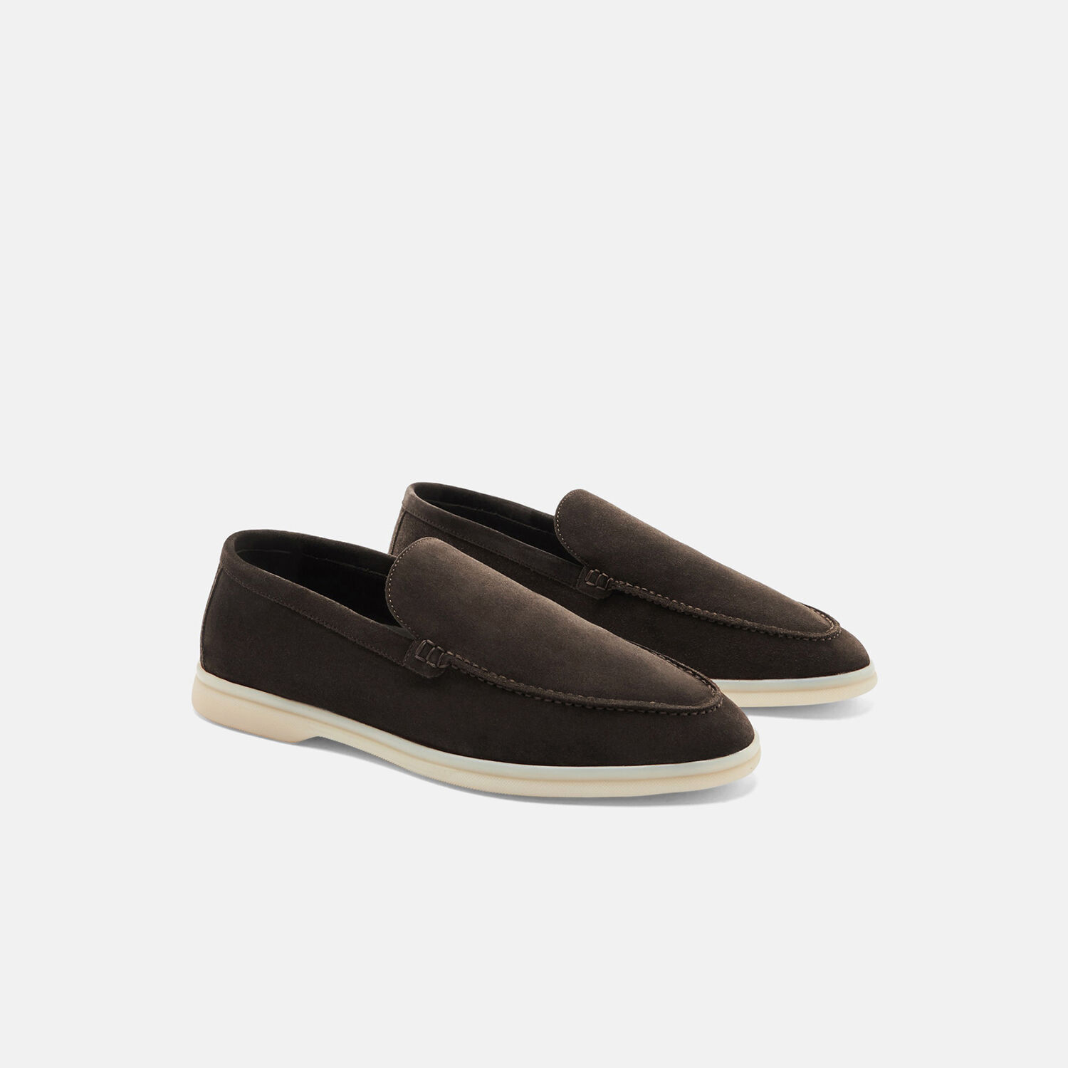 Scarosso Ludovico Loafers In Brown - Suede