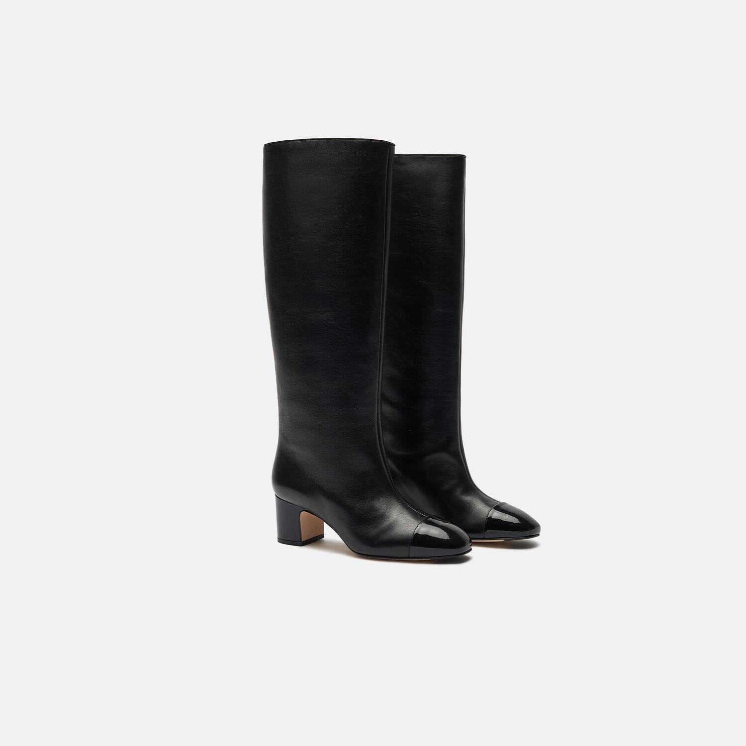 Scarosso Marais Boots In Black - Calf