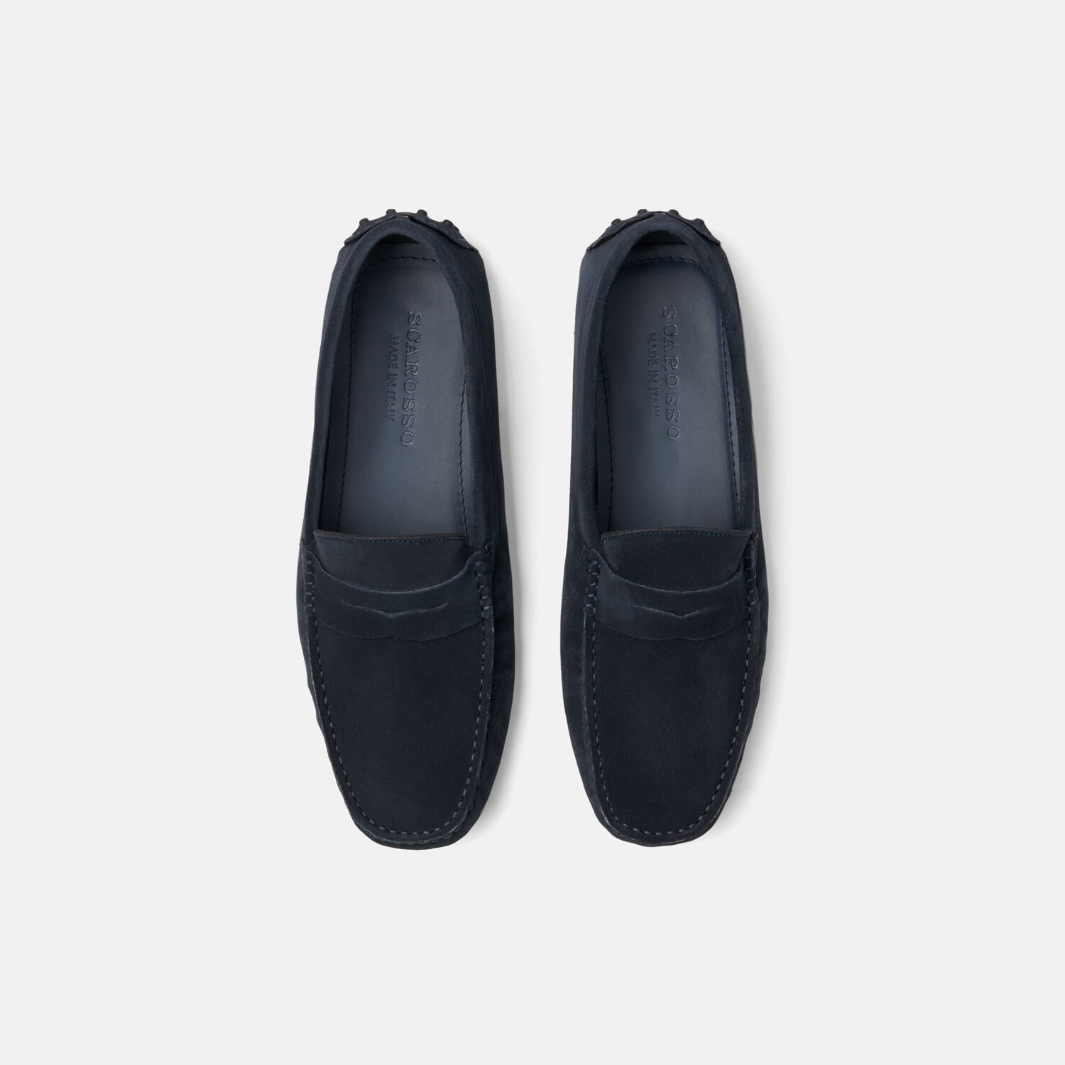 Scarosso Michael Blue Suede In Blue - Suede