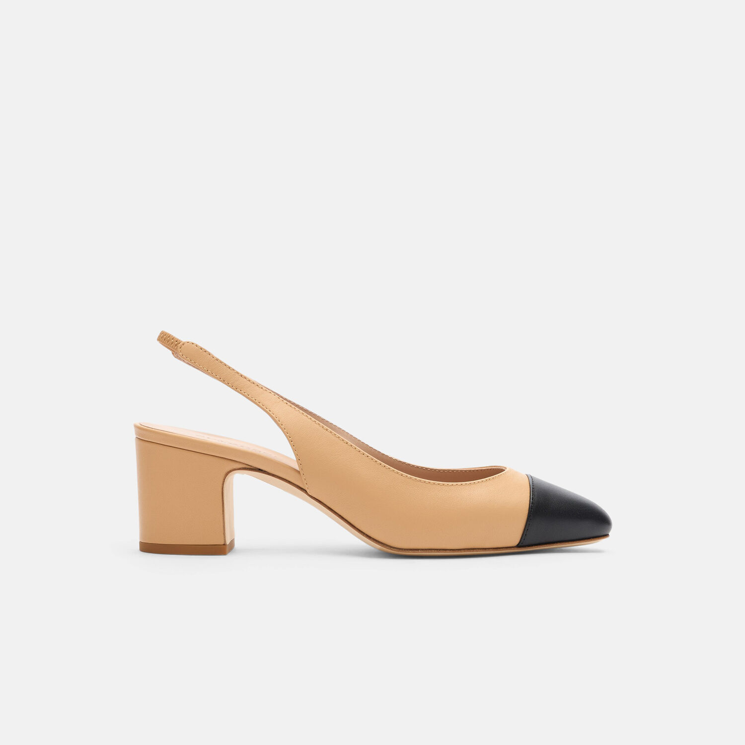 Scarosso Miranda 65mm Leather Pumps In Nude - Calf