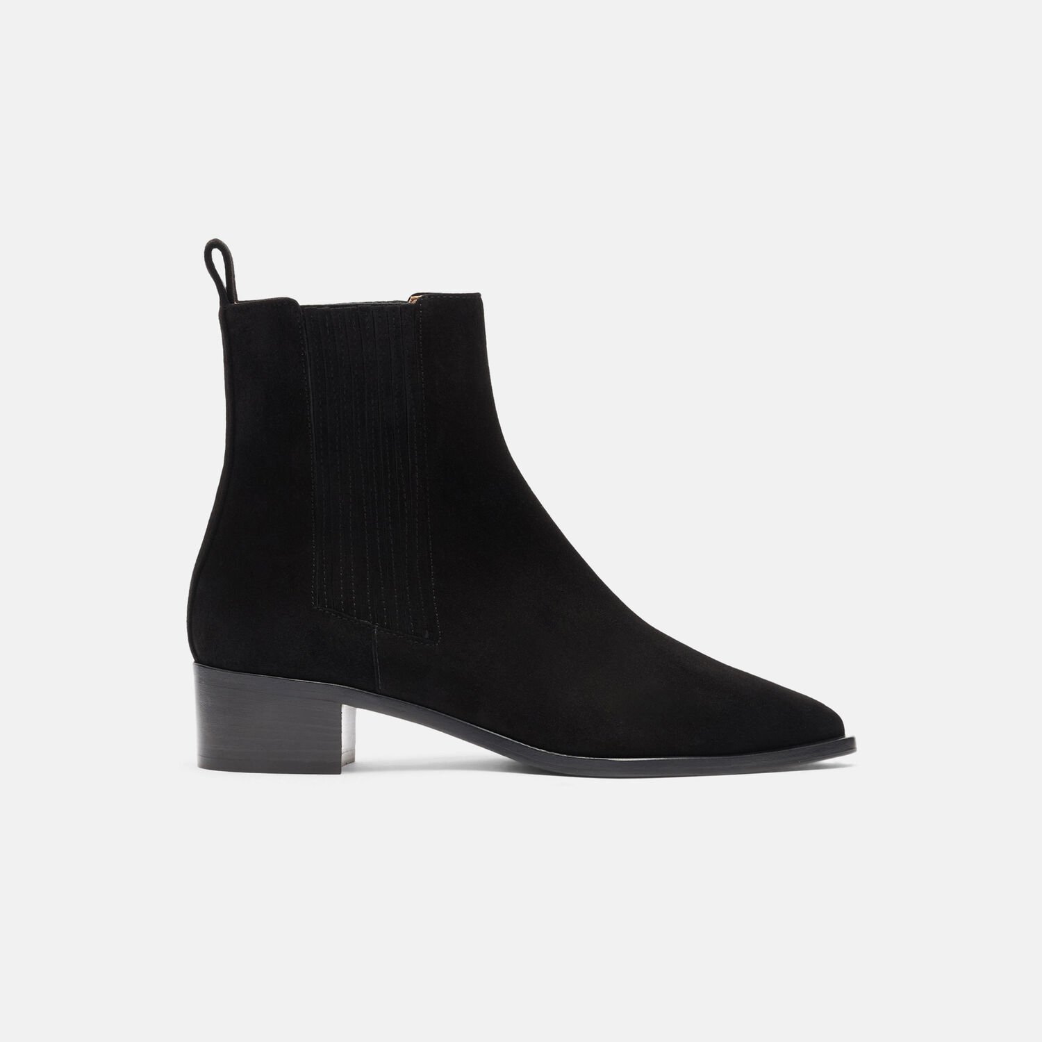 Scarosso Olivia Nera Scamosciata In Black - Suede