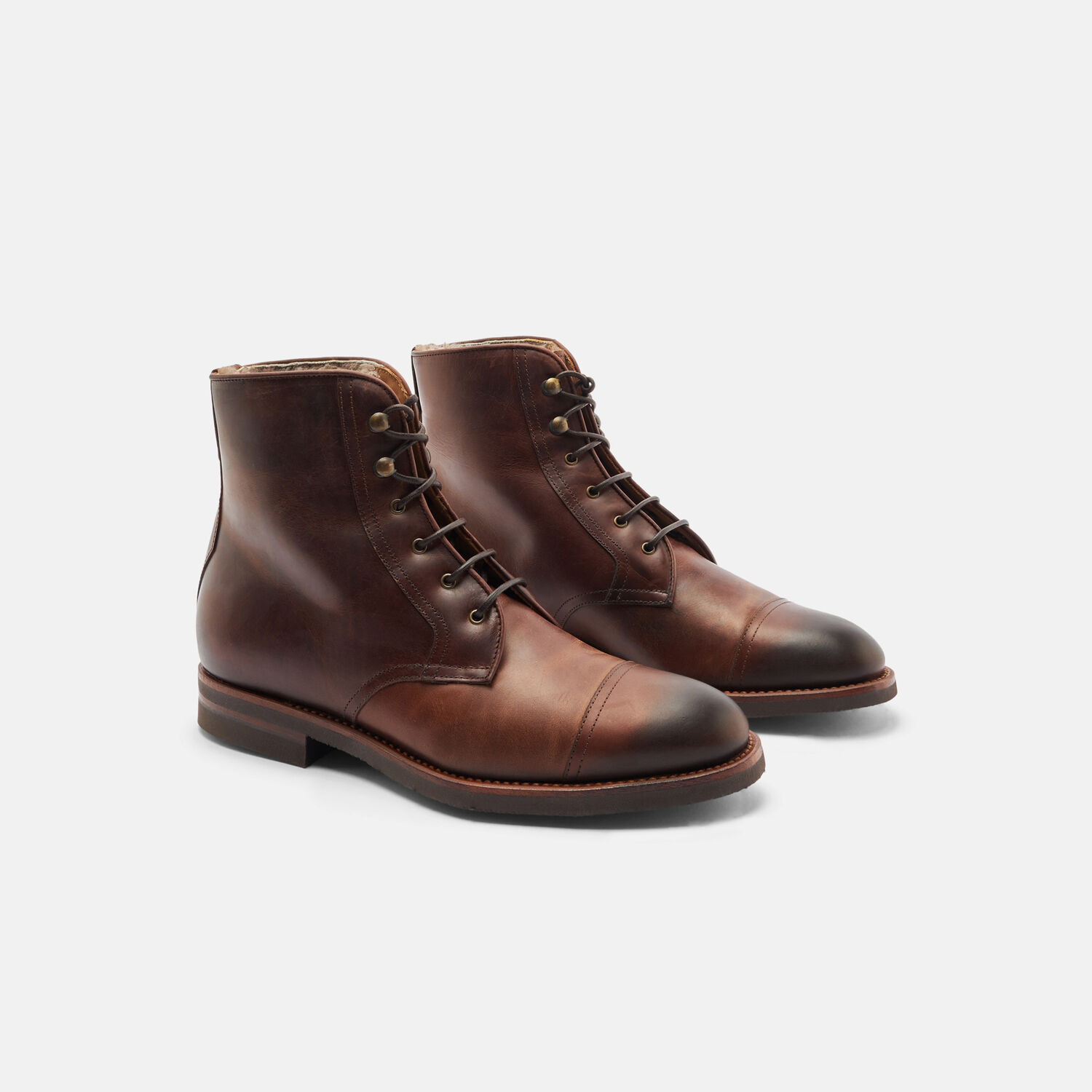 Scarosso Paolo Boots In Brown - Calf