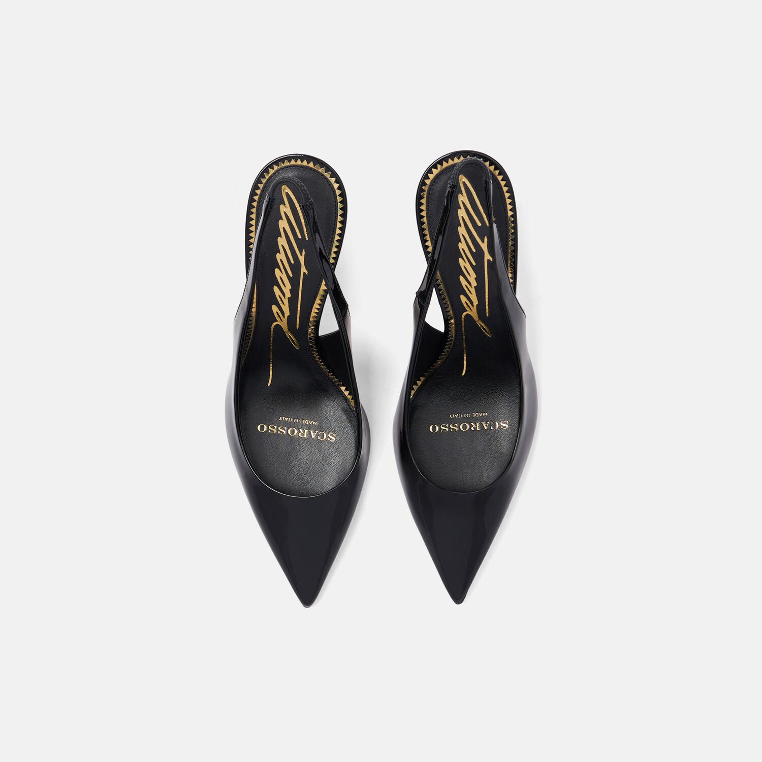 SCAROSSO SCAROSSO SUTTON BLACK PATENT 