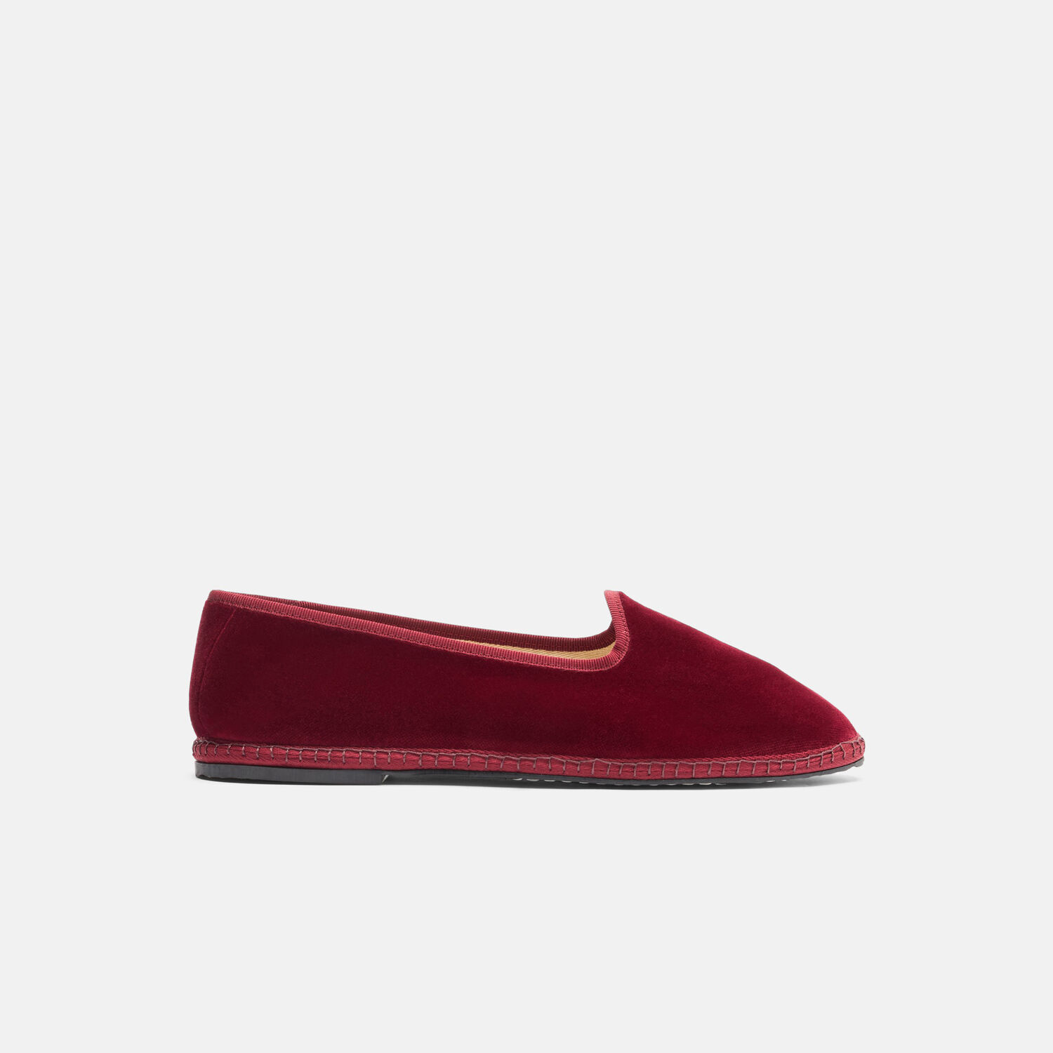 Scarosso Valentino Bordeaux Velluto In Burgundy - Velvet