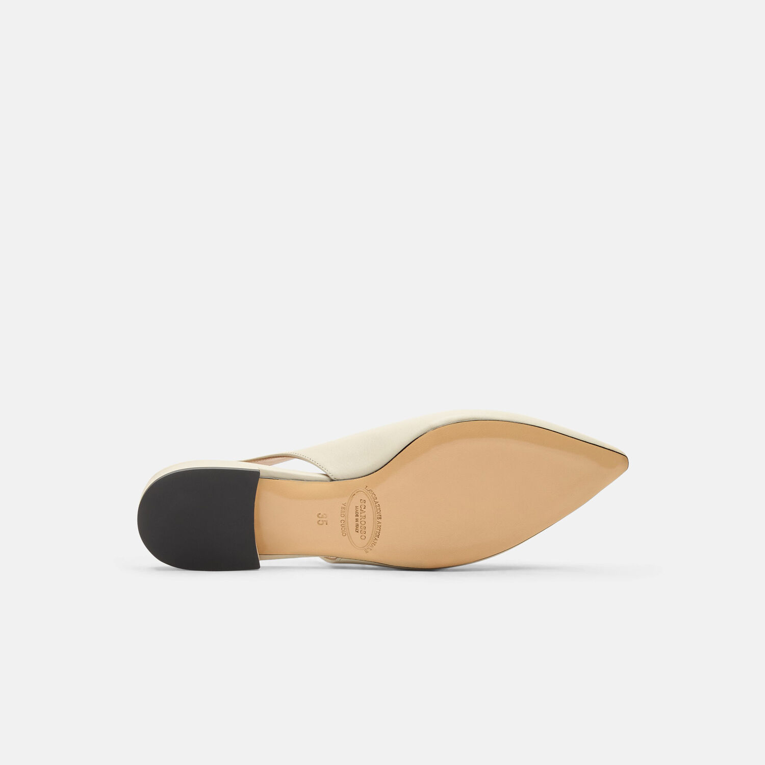 Shop Scarosso Viviana Crema In Cream - Calf