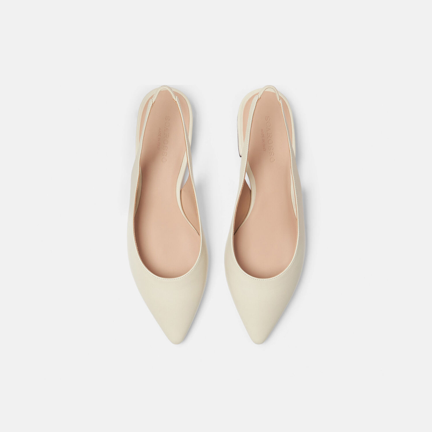 Shop Scarosso Viviana Crema In Cream - Calf
