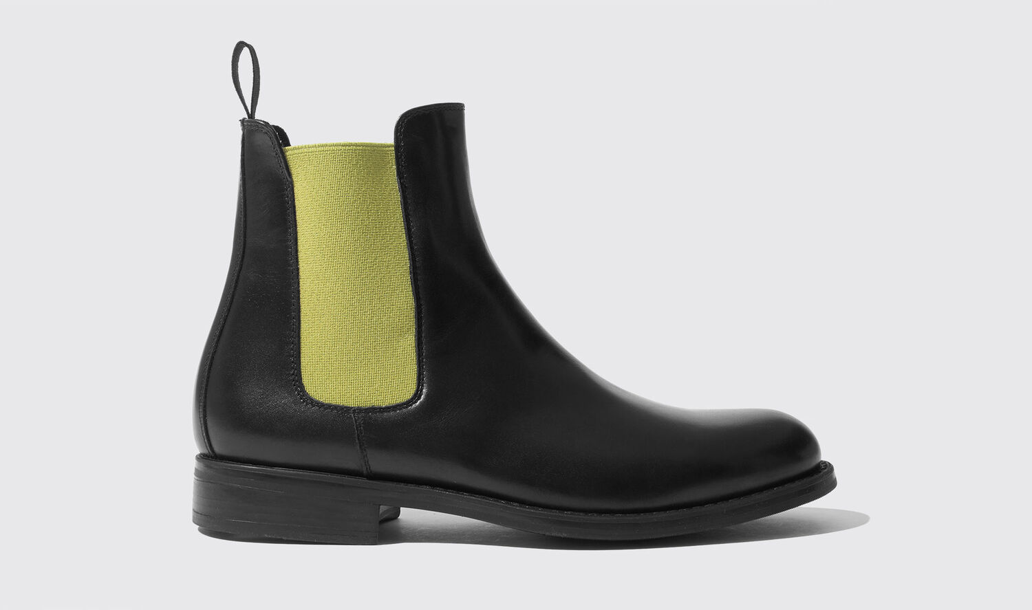 Scarosso Boots Claudia Green Edit Calf Leather In Green - Calf