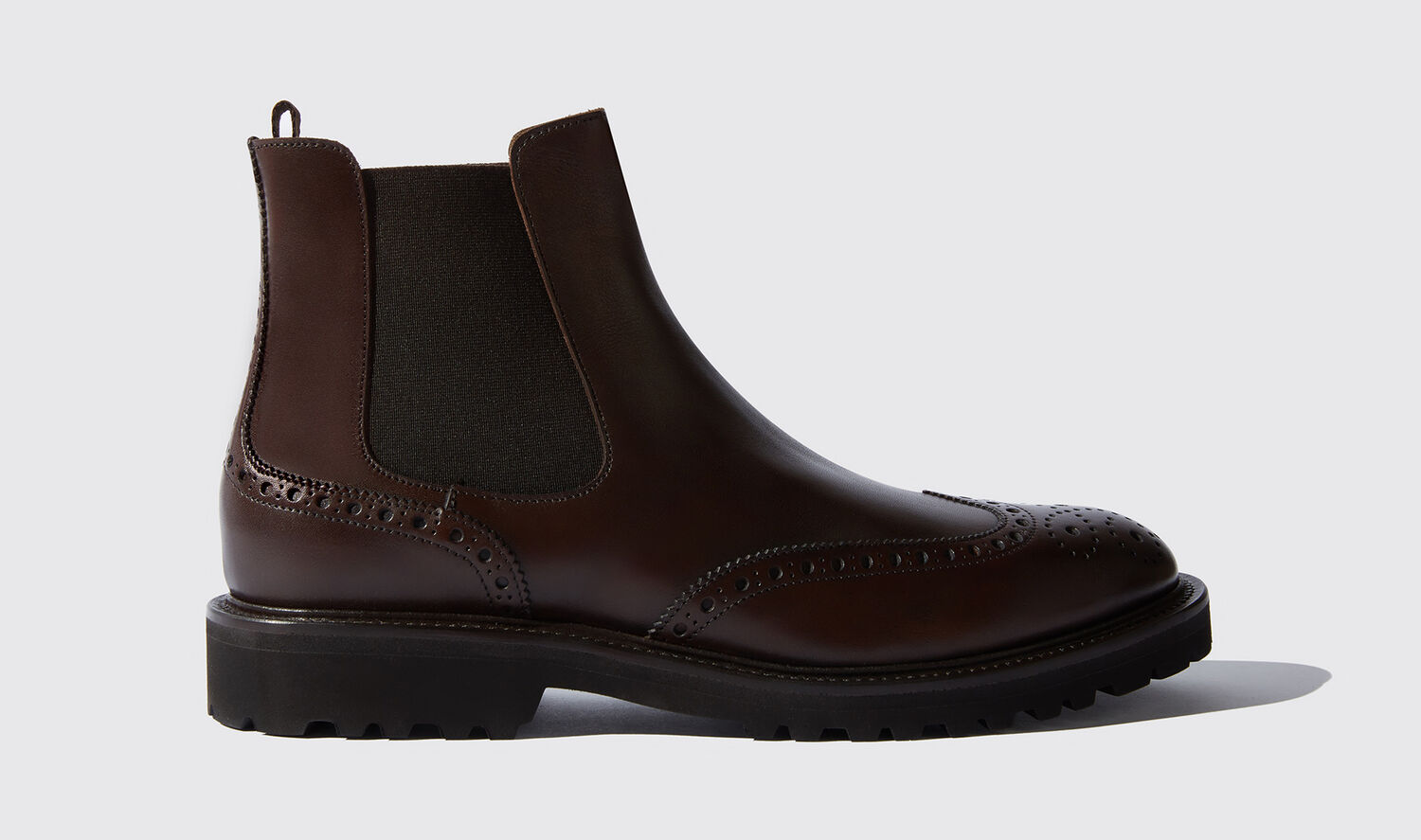 Scarosso Chelsea Boots Keith Brown Calf Leather