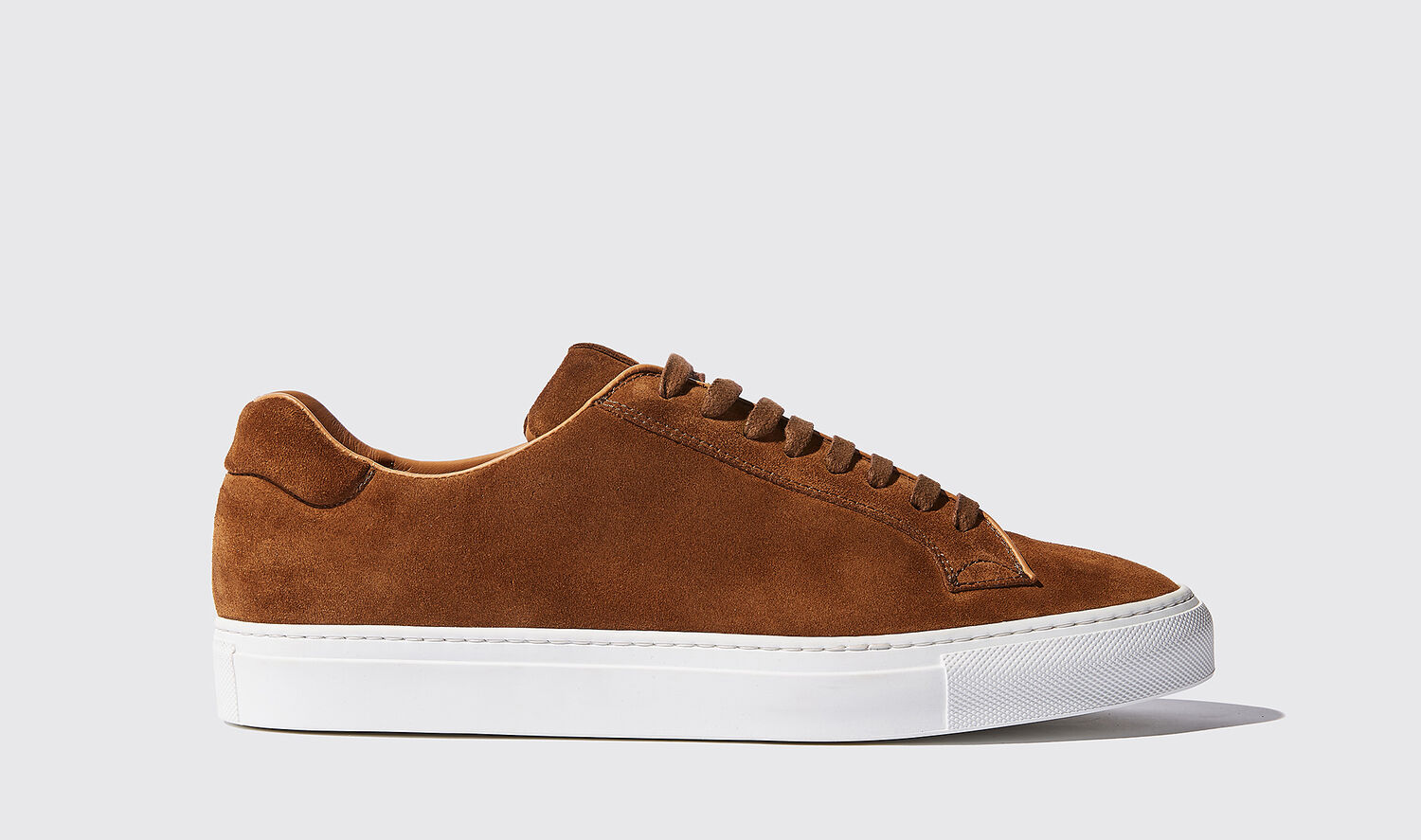 Scarosso Trainers Ugo Marrone Scamosciato Suede Leather In Brown Suede