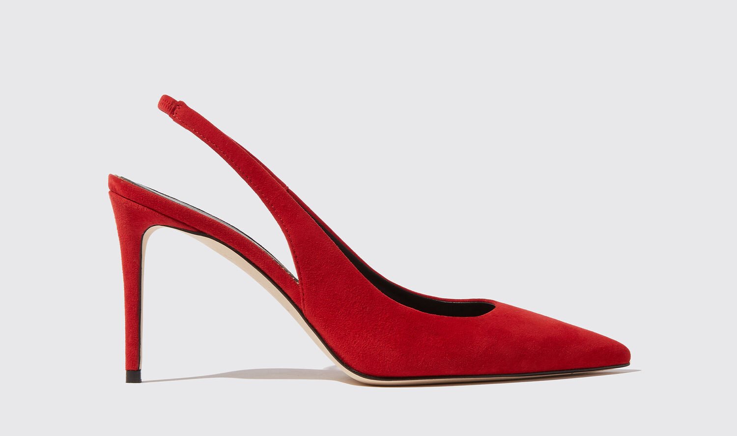Shop Scarosso Sutton Red Suede - Woman Last Chance Red In Red - Suede