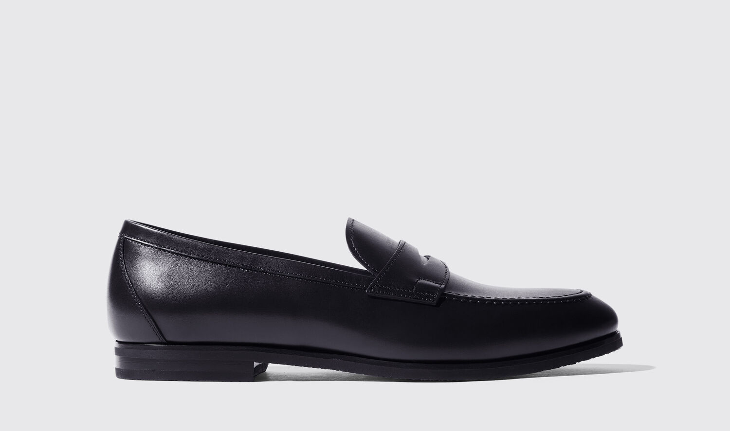 Scarosso Loafers Renato Nero Calf Leather In Black - Calf