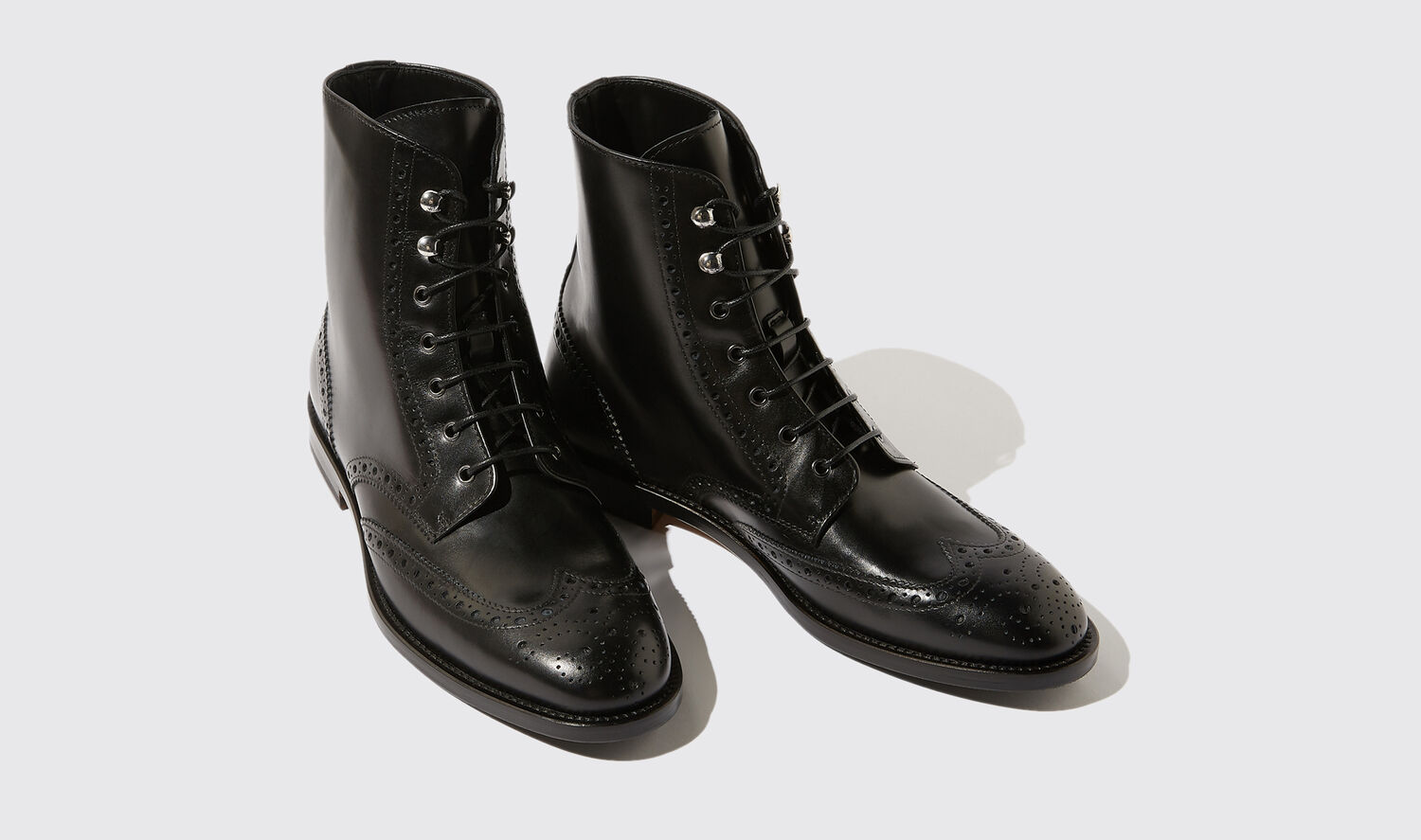 Shop Scarosso Stefania Nera - Woman Boots Black In Black - Calf