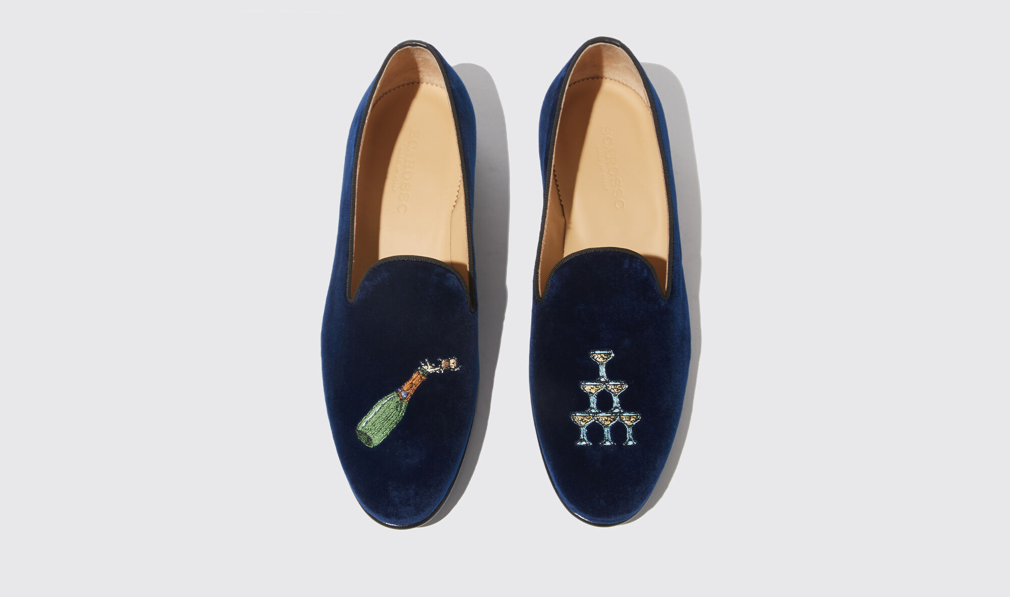 Blue Velvet Suede Gold Embroidery Bee Mens Oxfords Loafers Dress Shoes  Flats  Velvet shoes Blue velvet shoes Velvet loafers
