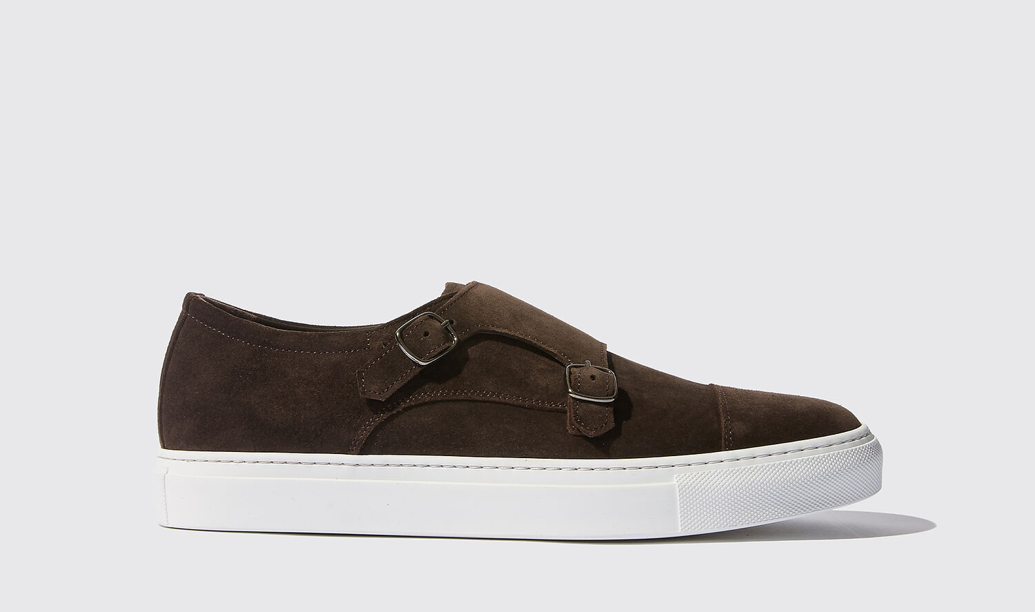 Scarosso Trainers Fabio Moro Scamosciato Suede Leather In Brown - Suede