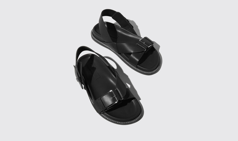 Hailey Black Sandals & Espadrillas for Women | Scarosso®