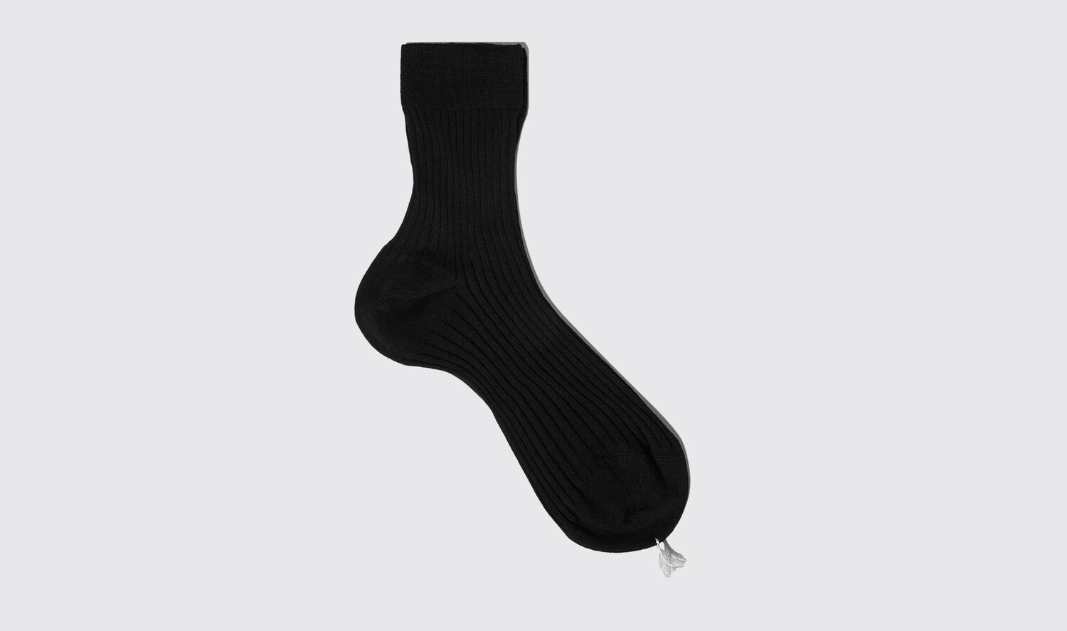 Scarosso Socks Black Cotton Ankle Socks Cotton In Black - Cotton