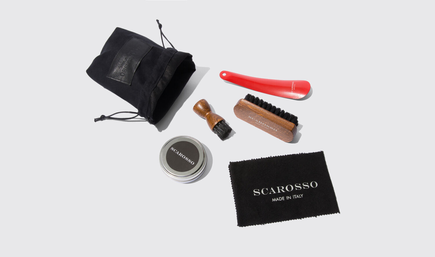 Scarosso Shoe Care Shoe Care Kit Accessories In Neutral - For Leather