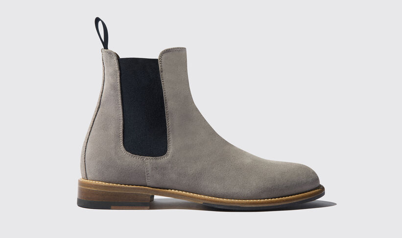 Women's Taupe Chelsea Boots - Bruna | Scarosso
