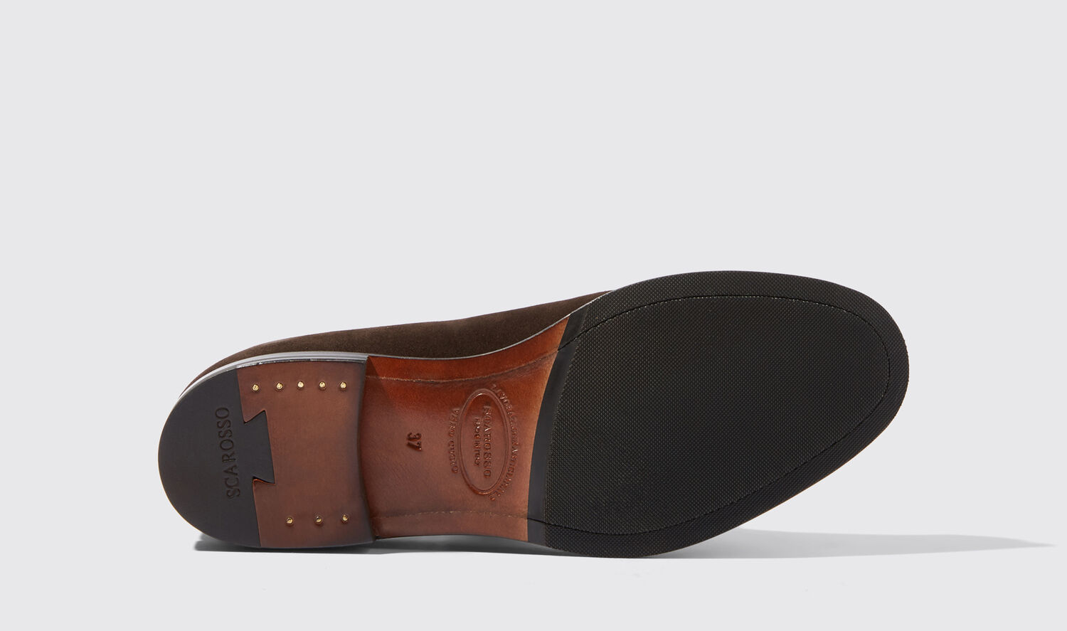 Shop Scarosso Sienna Brown Suede - Woman Loafers Brown In Brown - Suede