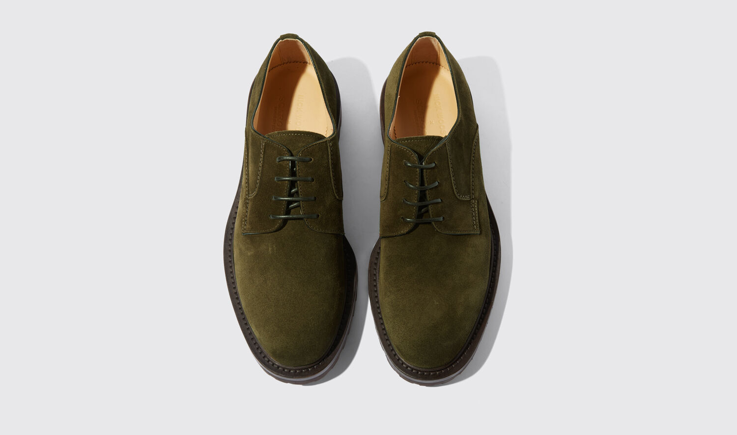 Shop Scarosso Wooster Iii Green Suede - Man Loafers & Flats Green In Green - Suede
