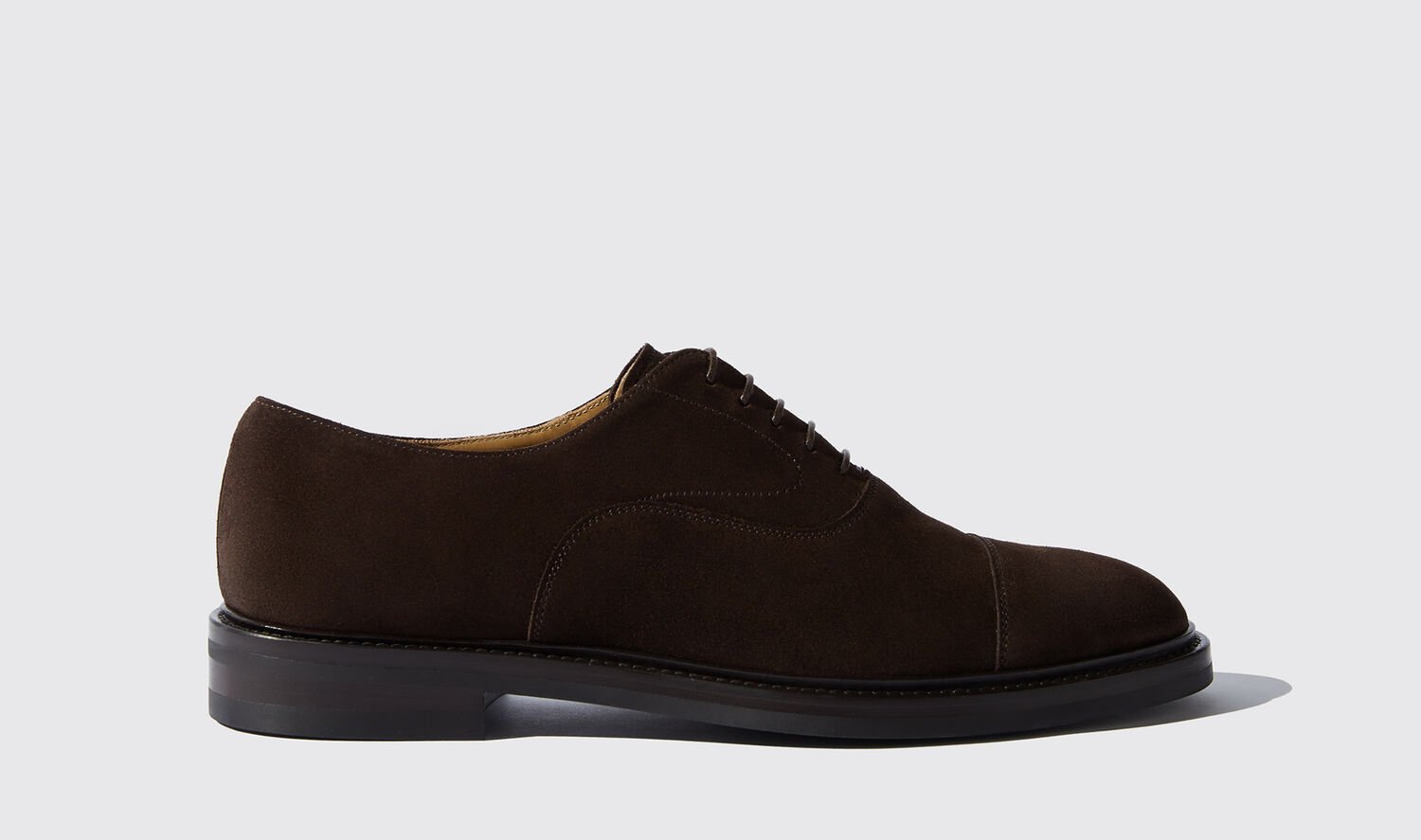 Scarosso Oxfords Jacob Brown Suede Suede Leather