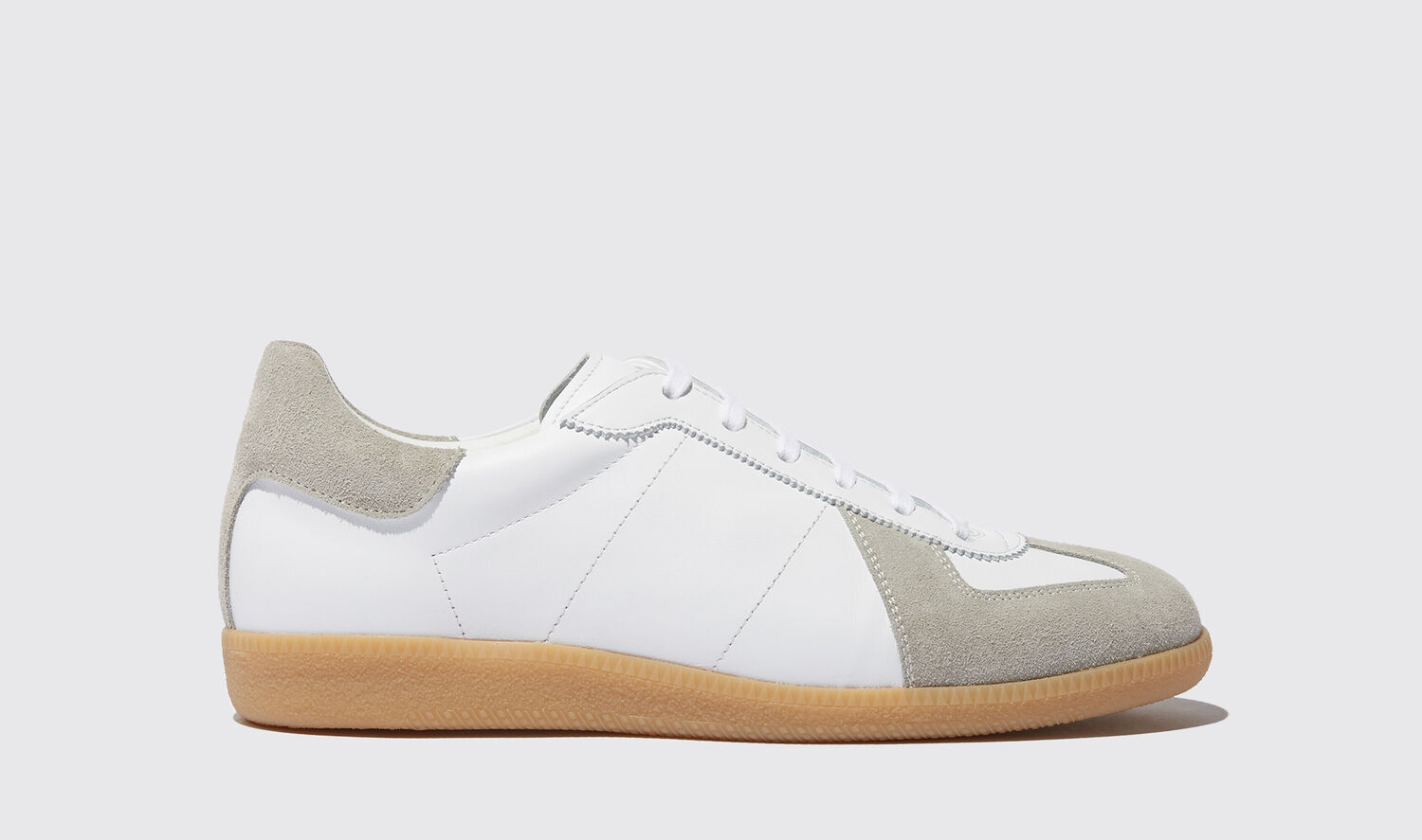 Scarosso Sneakers Hans White Calf Leather In White - Calf Leather