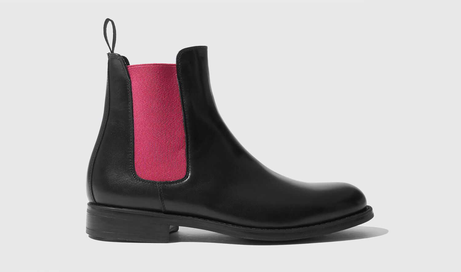 Shop Scarosso Claudia Fuchsia Edit - Woman Boots Pink In Pink - Calf