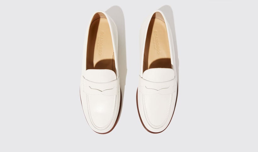 Austin White Loafers for Men | Scarosso®