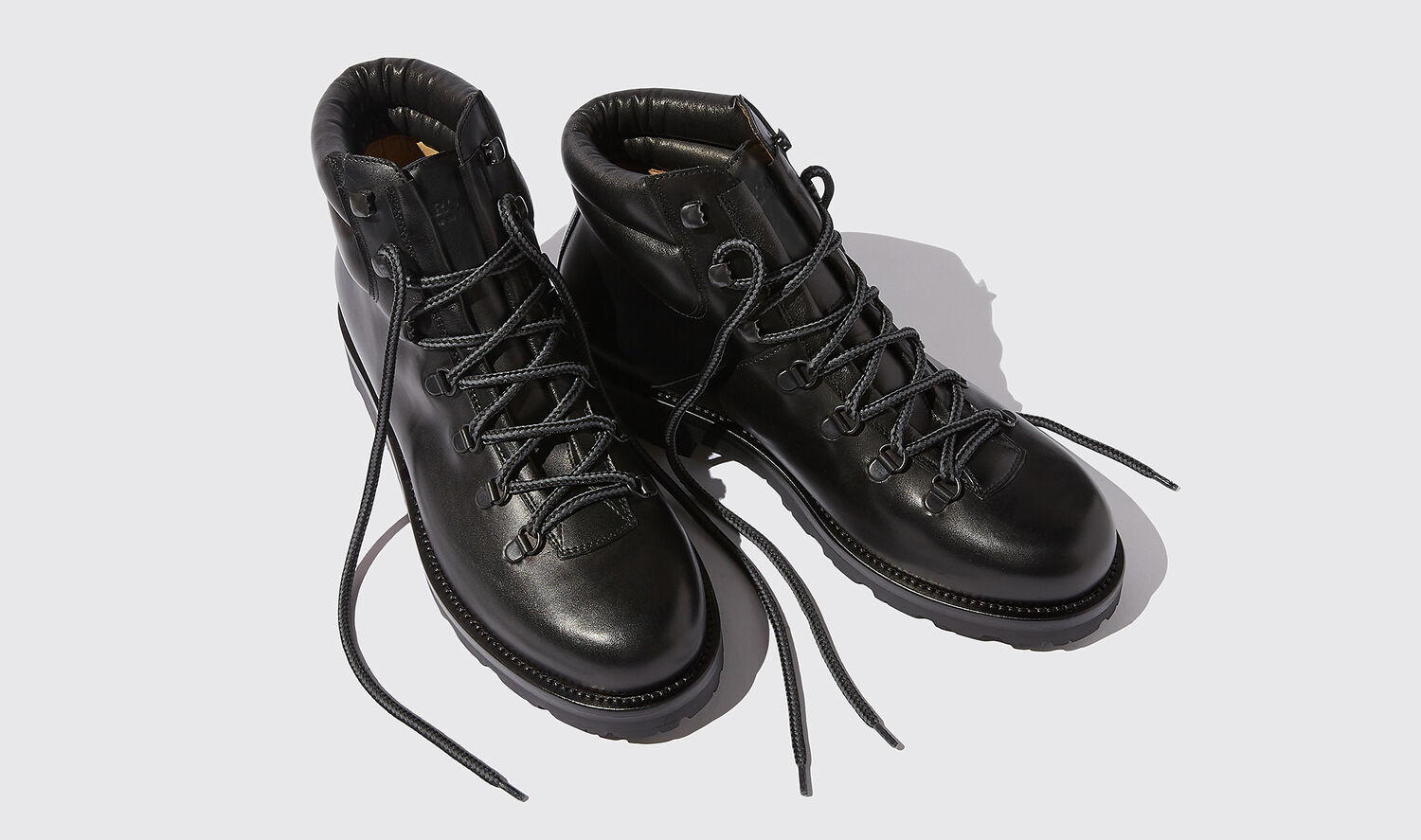 Shop Scarosso Edmund Black - Man Boots Black In Black - Calf