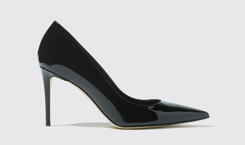 Gigi Black Patent High Heels for Women | Scarosso®
