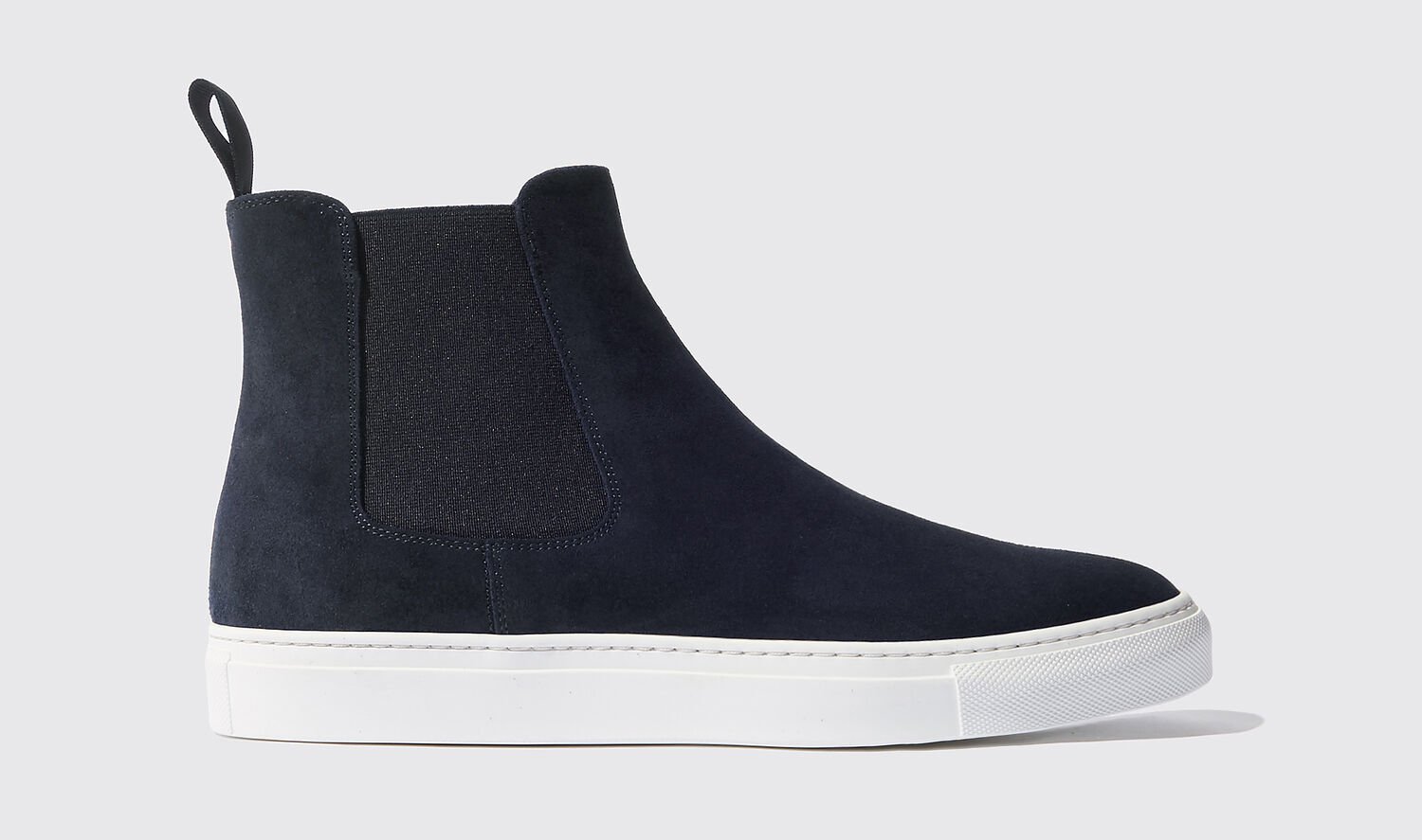 Scarosso Sneakers Tommaso Blu Scamosciato Suede Leather In Blue - Suede