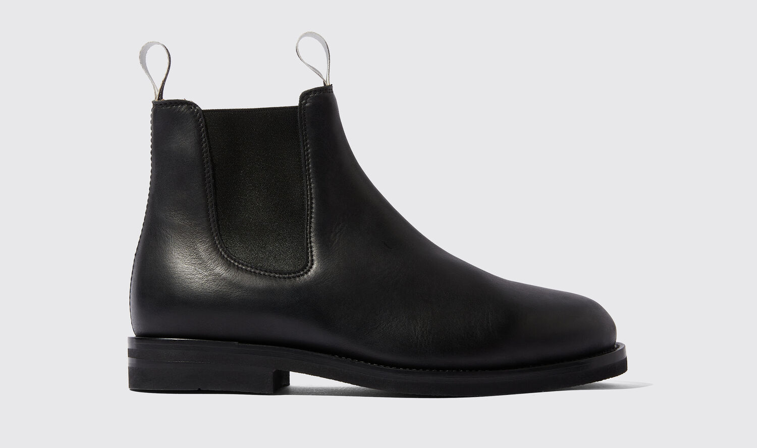 Scarosso William Iii Chelsea-boots In Black - Calf