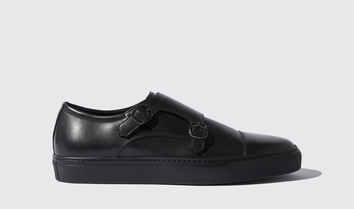 Scarosso Sneakers Fabio Nero Intenso Calf Leather In Black Calf