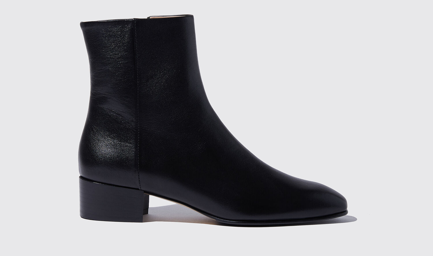 Scarosso Boots Ambra Nera Calf Leather In Black - Calf